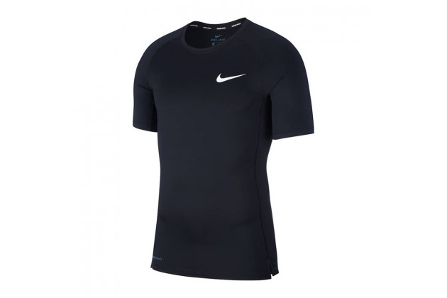 Nike Pro Men's Tight-Fit Short-Sleeve Top - Компресійна Футболка