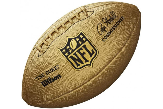 Wilson Duke Metallic Gold Edition - М'яч для американского футбола