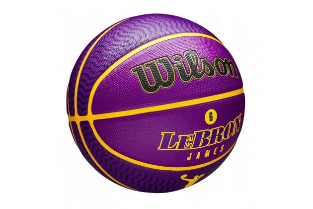 Wilson NBA Player Icon Outdoor - Універсальний Баскетбольний М'яч