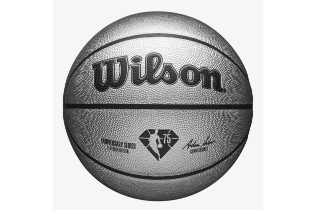 Wilson NBA 75TH Platinum Edition - Баскетбольний М'яч