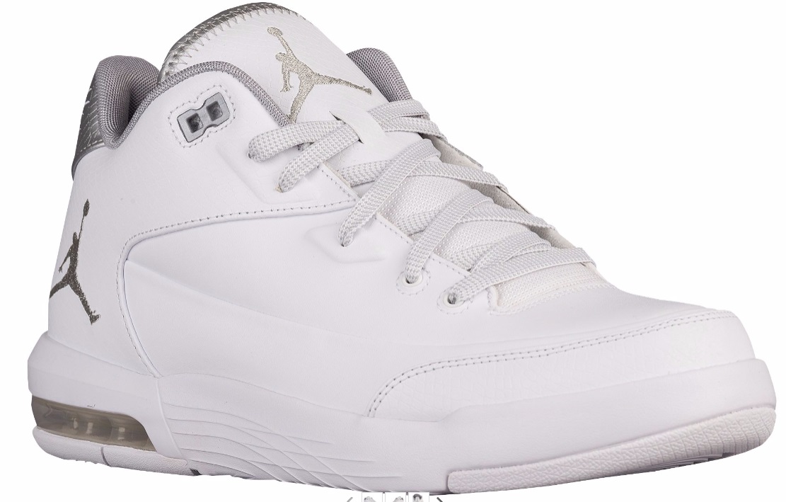 JORDAN FLIGHT ORIGIN 3 20245 100 White Metallic Silver White