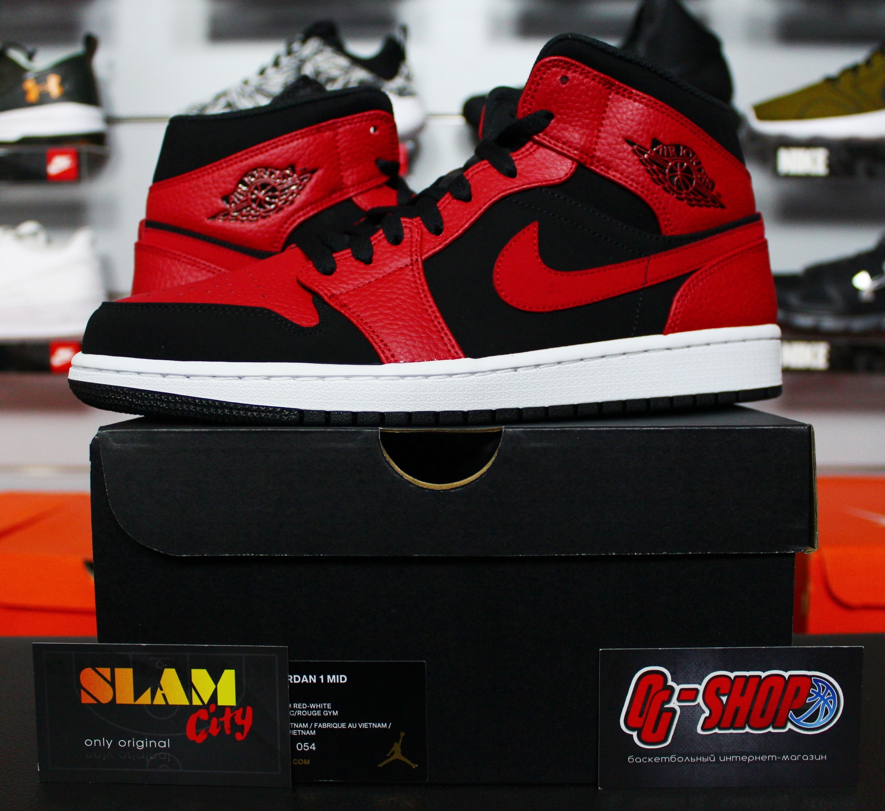 Купить Air Jordan 1 Mid - Мужские 