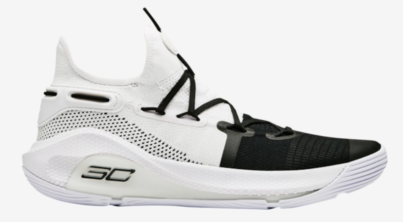 UNDER ARMOUR CURRY 6 White Black